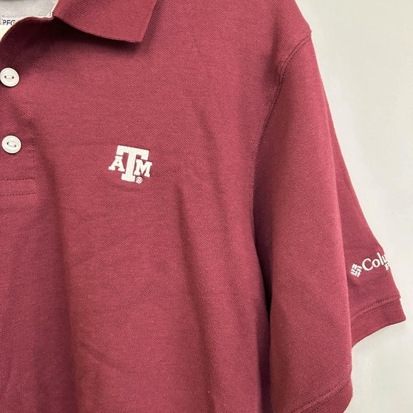 Mens Columbia Texas A&M Polo - Picture 3 of 4